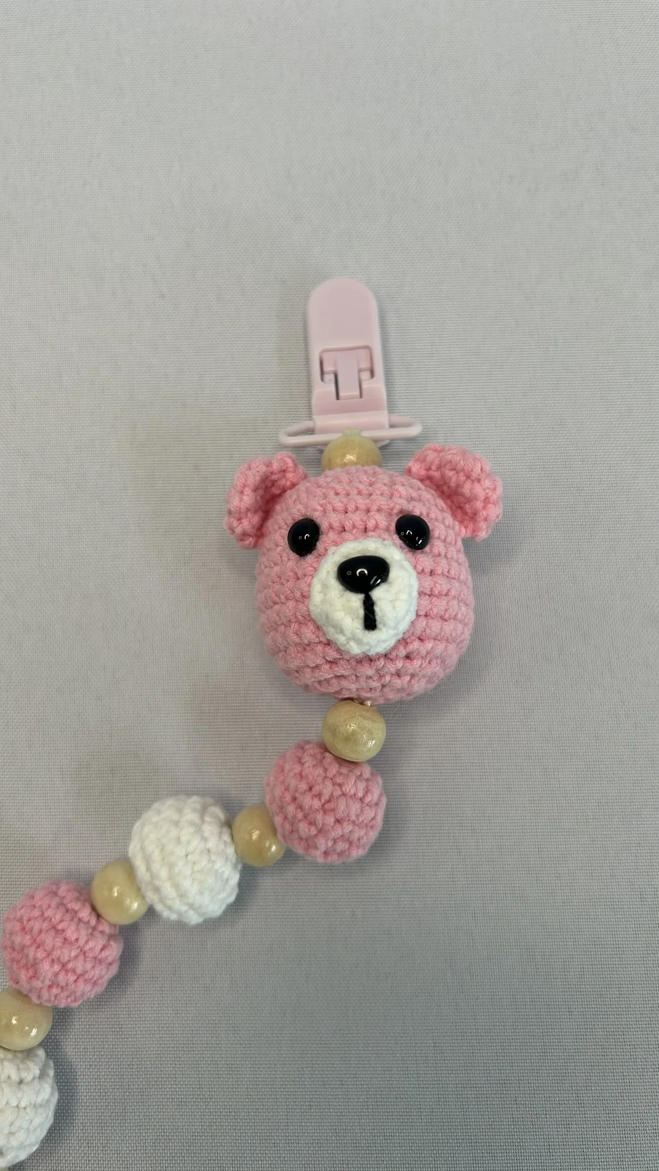 AMIGURUMI - PRENDEDOR DE CHUPETA